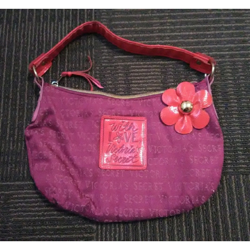 Victoria's Secret pink and red purse